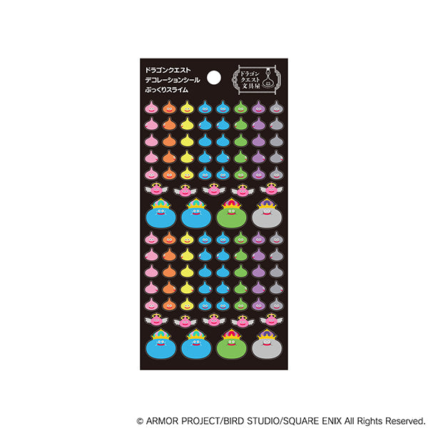 "Dragon Quest" Dragon Quest Bungu Decoration Sticker 3: Pukkuri Slime