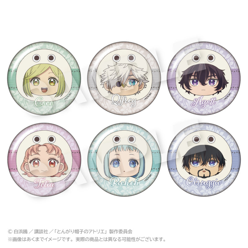 "Witch Hat Atelier" Trading Marumates Can Badge