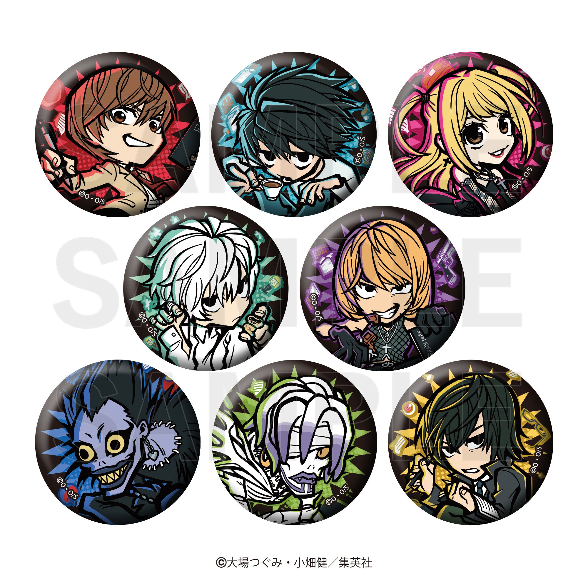 "Death Note" E-TOON Trading Can Badge