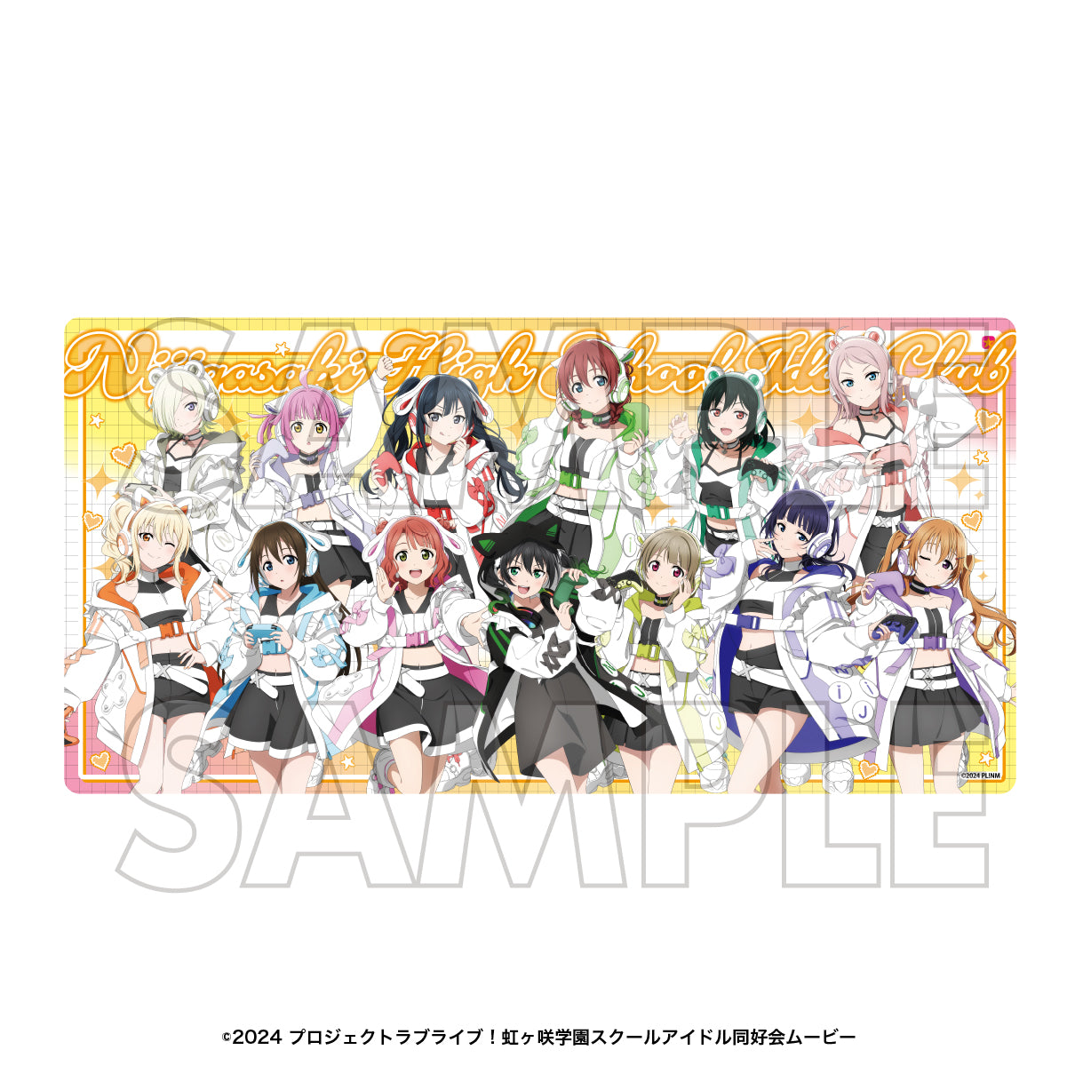 "Love Live! Nijigasaki High School Idol Club" Rubber Mat