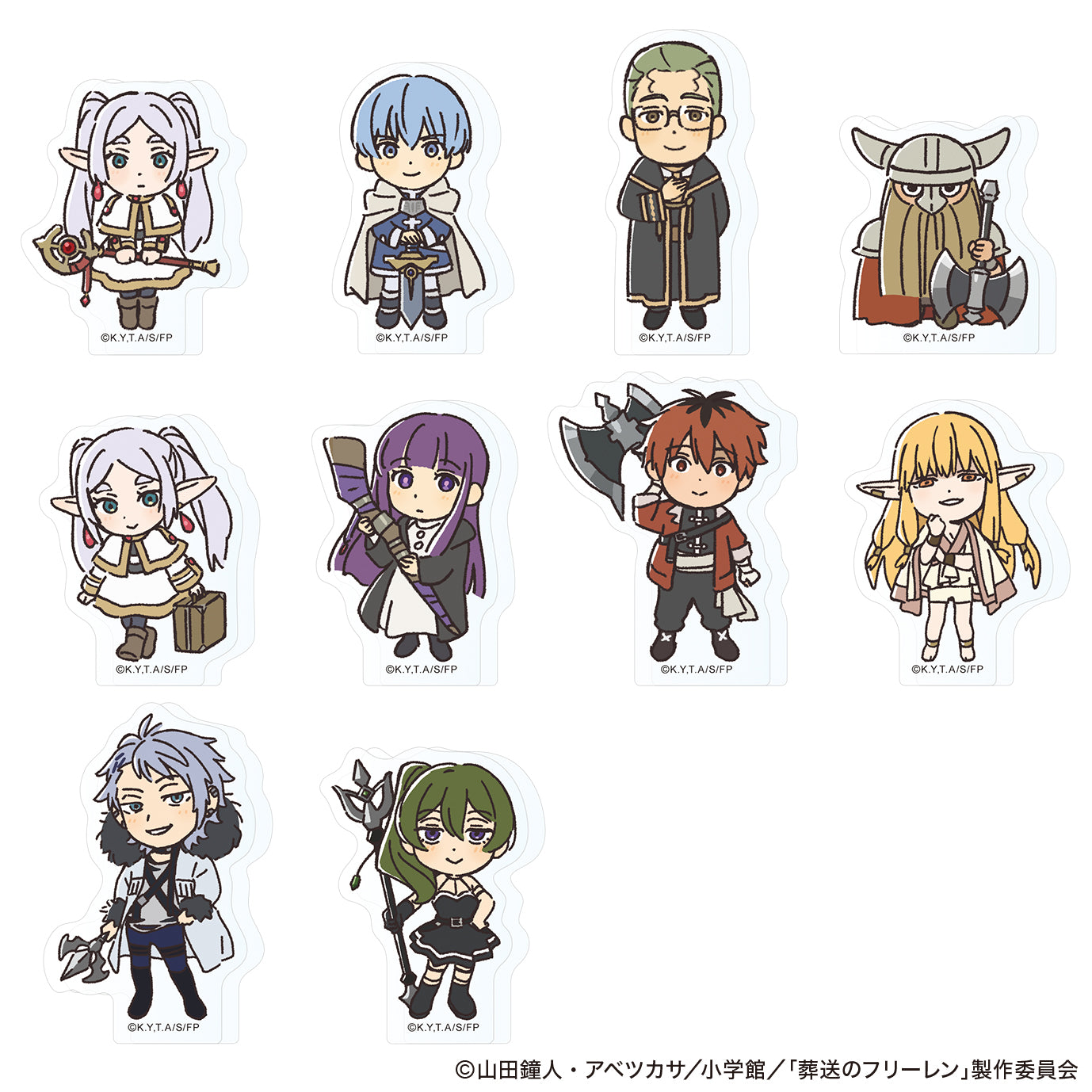 "Frieren: Beyond Journey's End" Trading Mini Acrylic Block