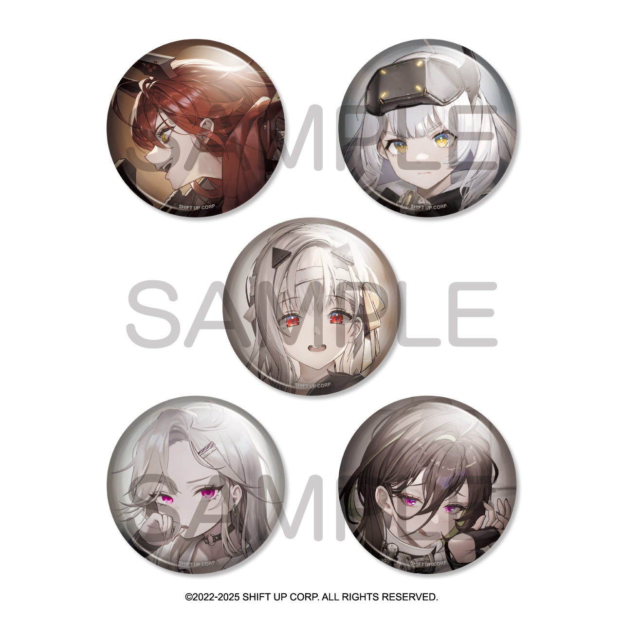 Goddess of Victory: Nikke BURST COLLECTION Can Badge Vol. 4
