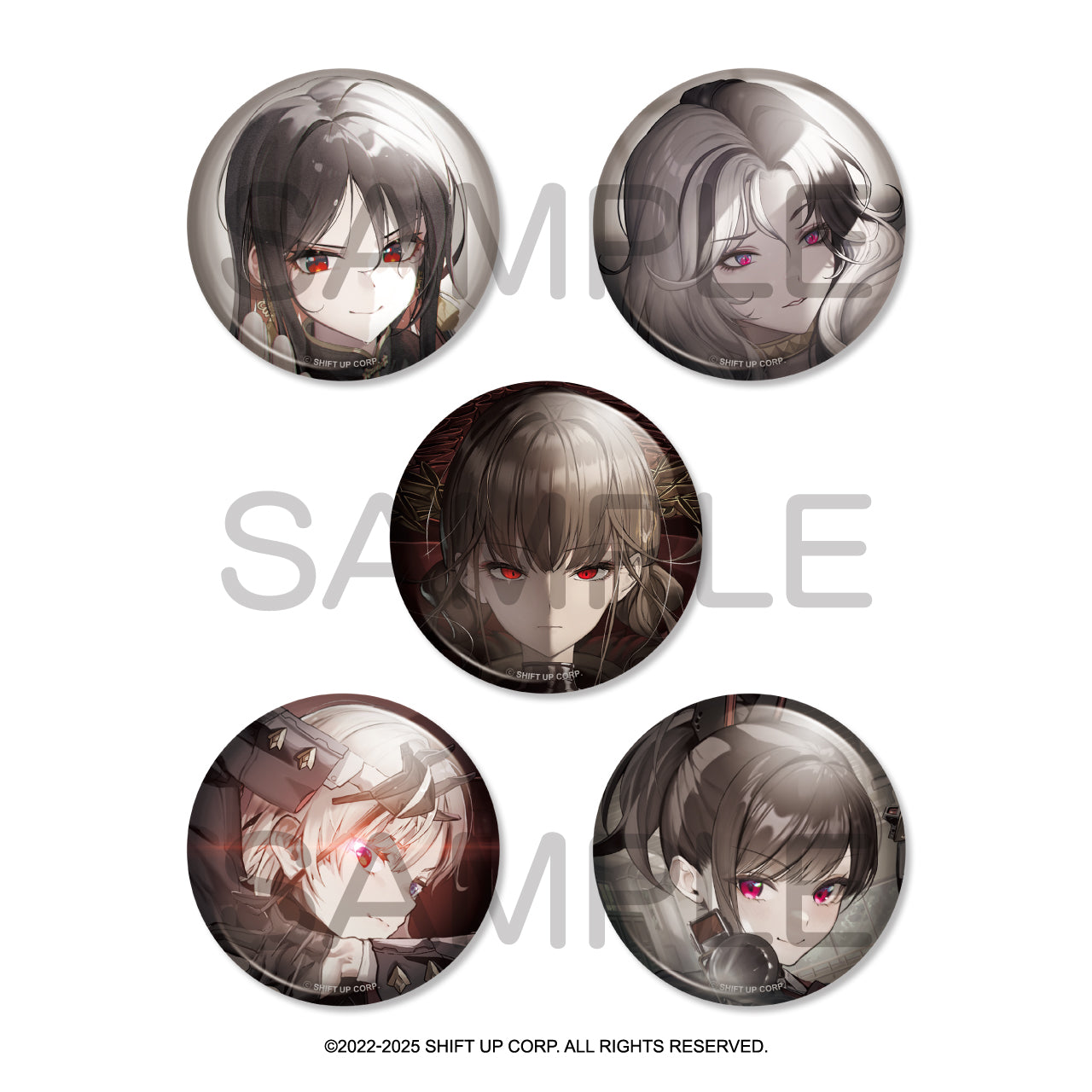 Goddess of Victory: Nikke BURST COLLECTION Can Badge Vol. 4