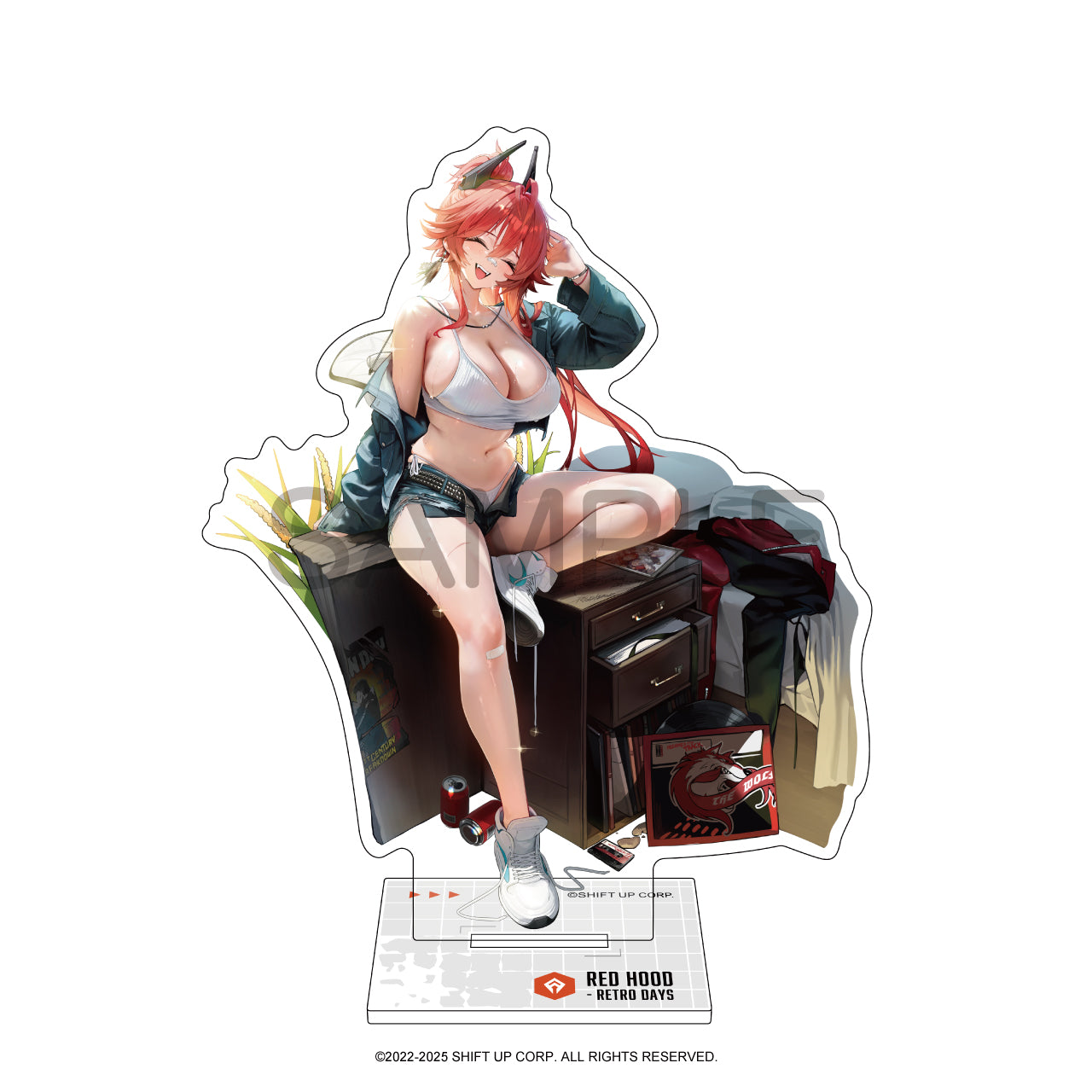 "Goddess of Victory: Nikke" Acrylic Stand Red Hood - Retro Days