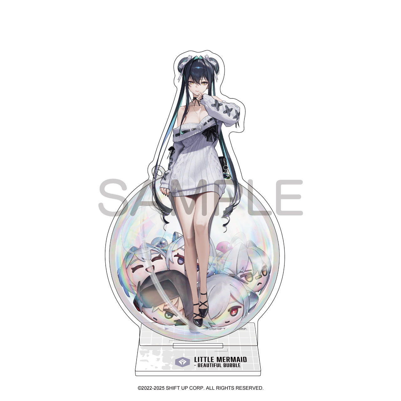 "Goddess of Victory: Nikke" Acrylic Stand Little Mermaid - Beautiful Bubble