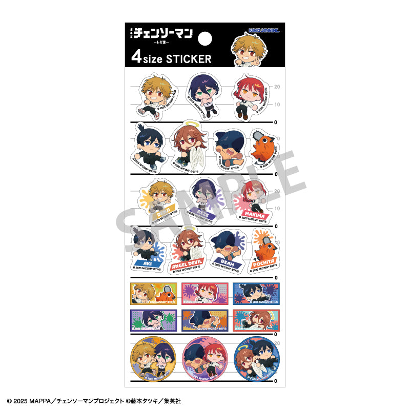 "Chainsaw Man - The Movie: Reze Arc" 4-Size Sticker B