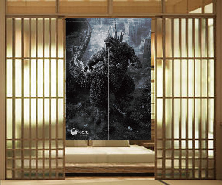 "Godzilla Minus One/Minus Color" Large Noren