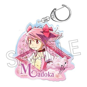"Puella Magi Madoka Magica" Vintage Series Acrylic Key Chain Vol. 2 Kaname Madoka