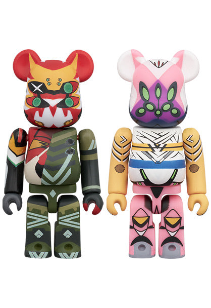 BE@RBRICK "Evangelion: 3.0+1.0 Thrice Upon a Time" New EVA-02 Alpha & EVA-08 Beta Set