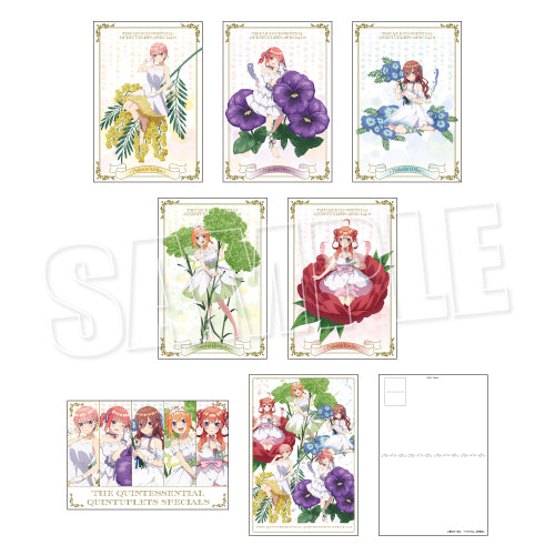 "The Quintessential Quintuplets Specials" Postcard Set Flower Fairy Ver.