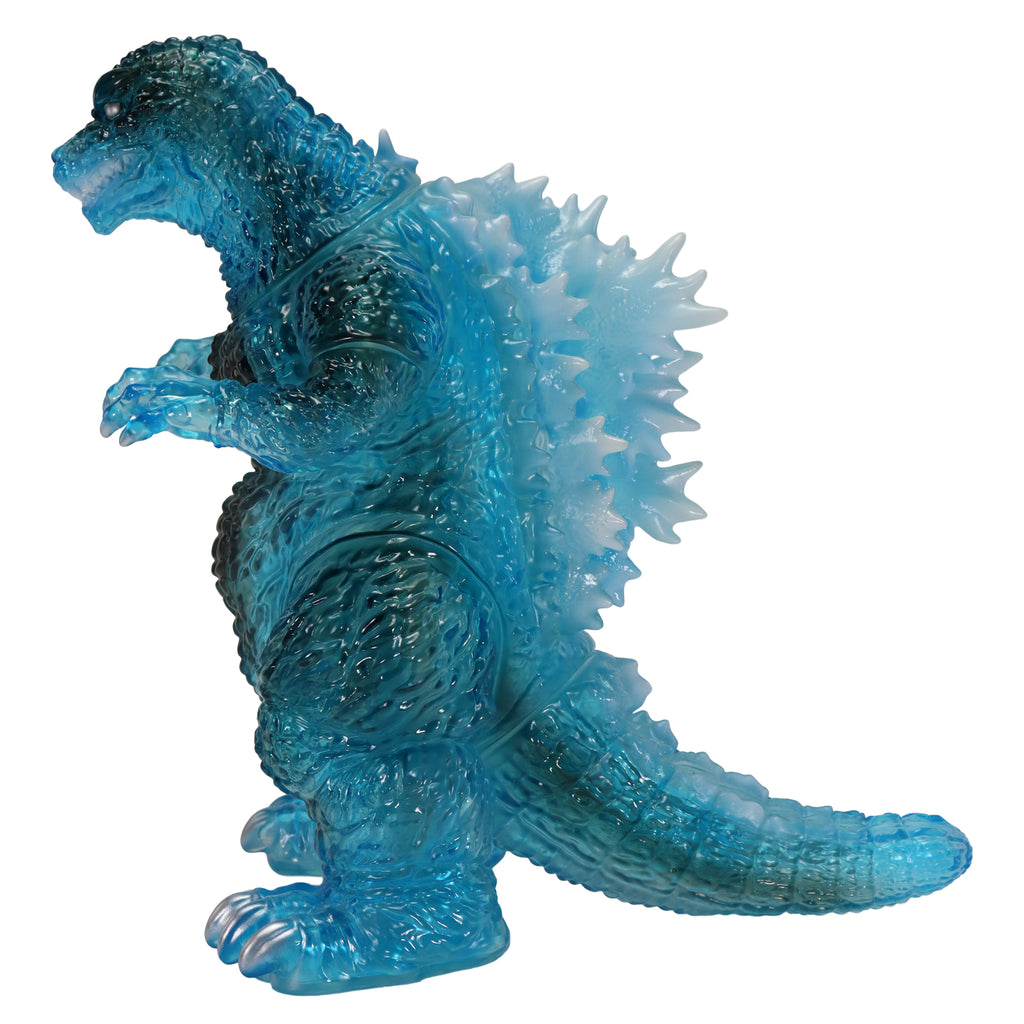 BIG Retro Soft Vinyl Series Godzilla (2001) Heat Clear Blue Ver.