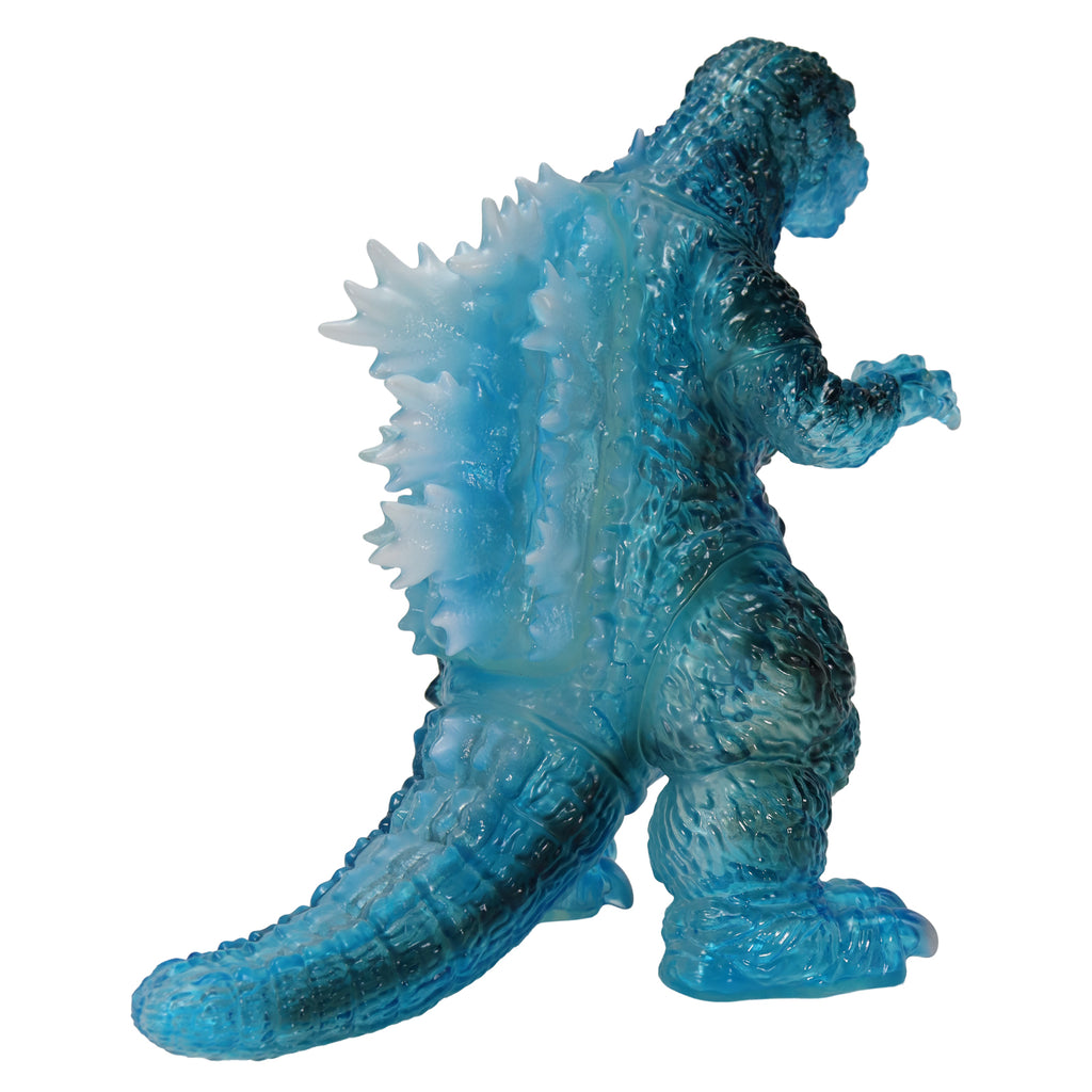 BIG Retro Soft Vinyl Series Godzilla (2001) Heat Clear Blue Ver.
