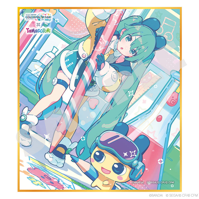 "Project SEKAI" x "Tamagotchi" Mini Shikishi Collection