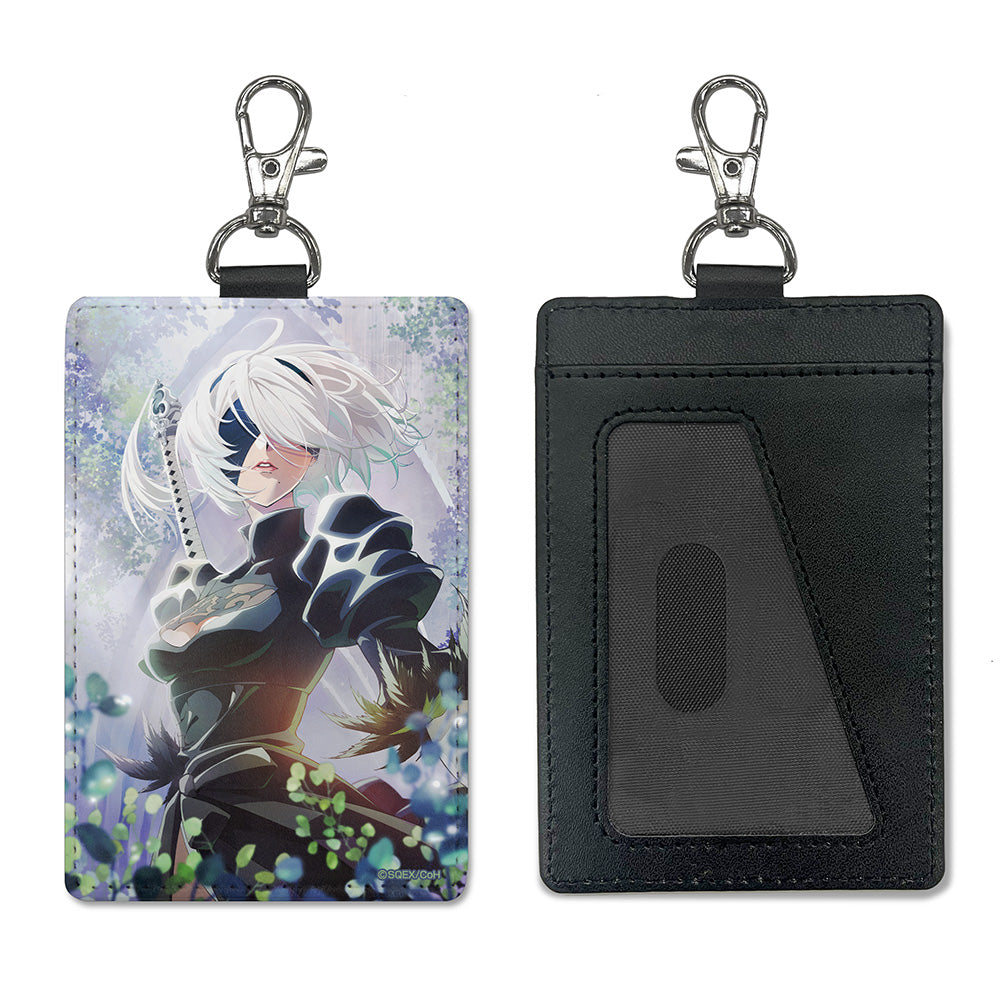 "NieR:Automata Ver1.1a" 2B Pass Case (with Swivel Snap Hook)