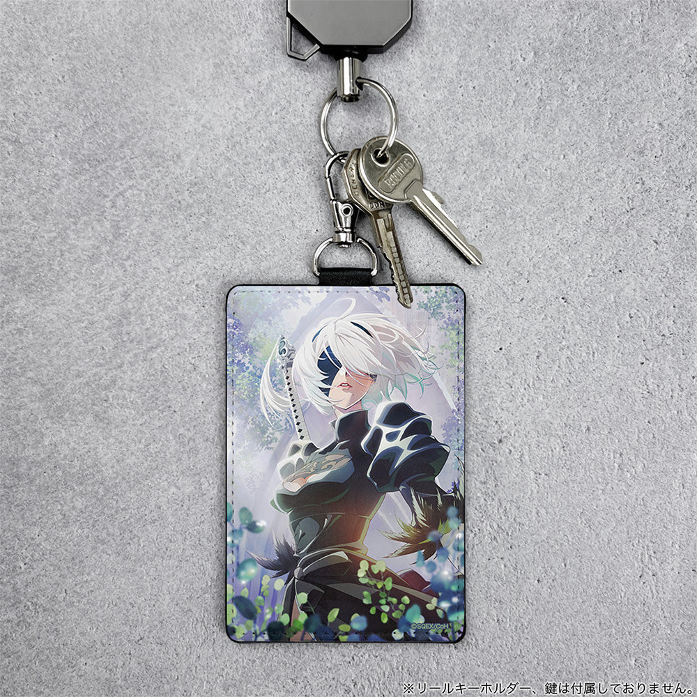 "NieR:Automata Ver1.1a" 2B Pass Case (with Swivel Snap Hook)