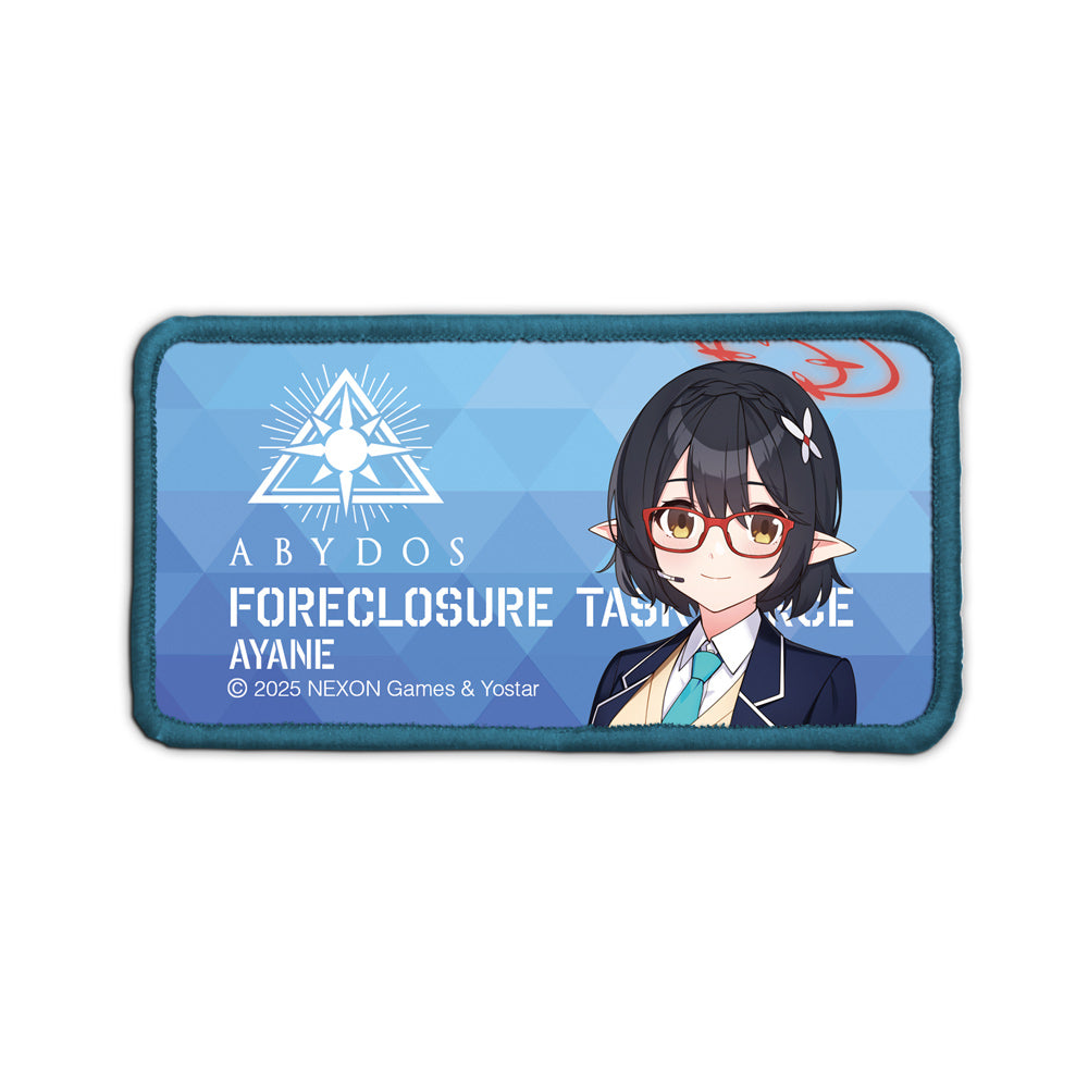 "Blue Archive" Ayane Removable Full Color Patch