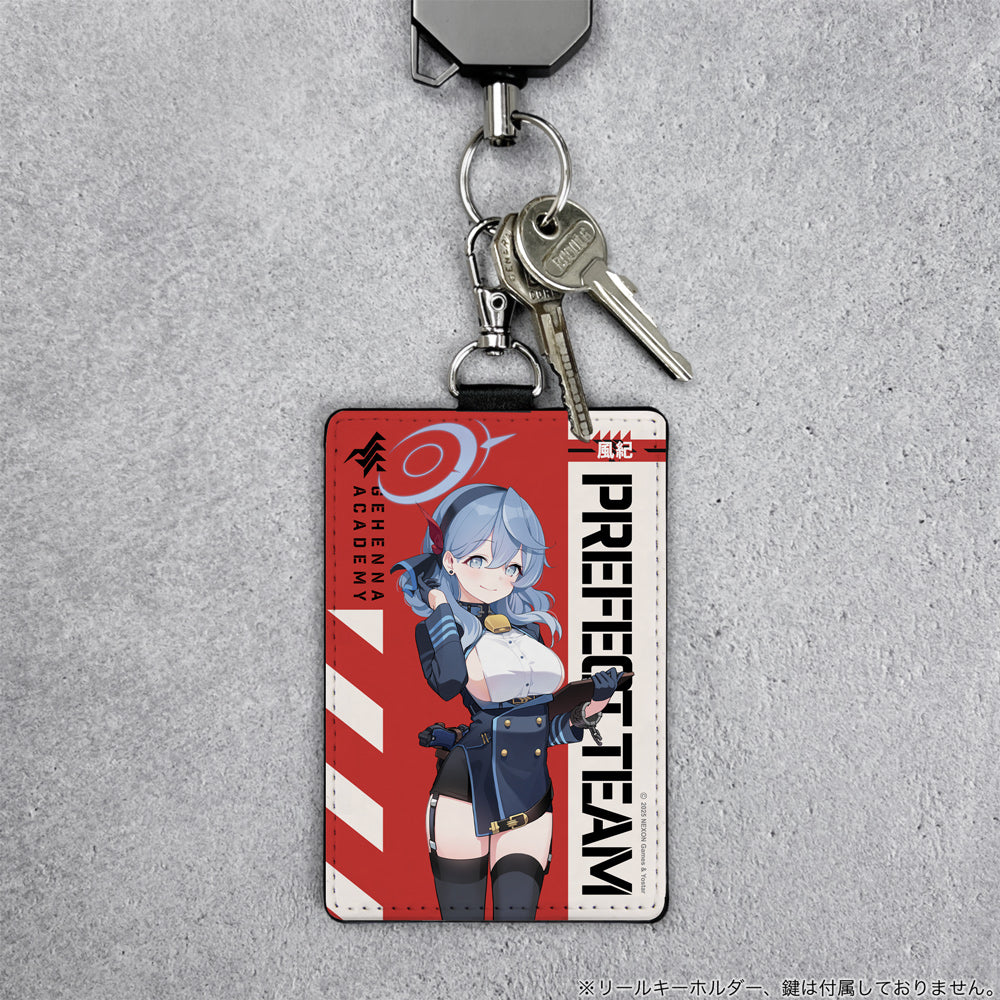"Blue Archive" Ako Pass Case (with Swivel Snap Hook)