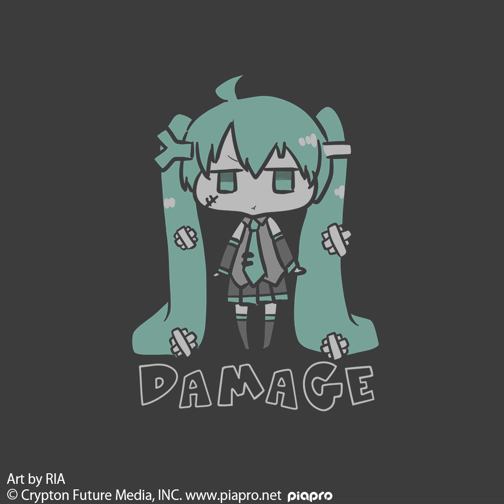 Hatsune Miku T-shirt (RIA Ver. / Sumi) - L