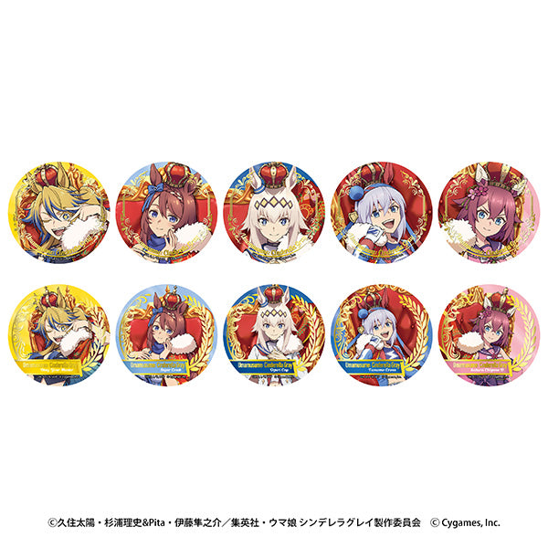 "Uma Musume: Cinderella Gray" Foil Can Badge Collection -CHAMPIONS-