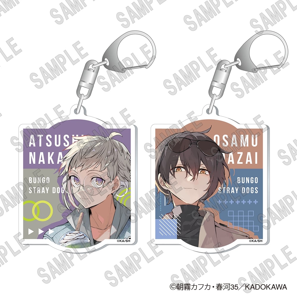 "Bungo Stray Dogs" Acrylic Key Chain Set (C107)