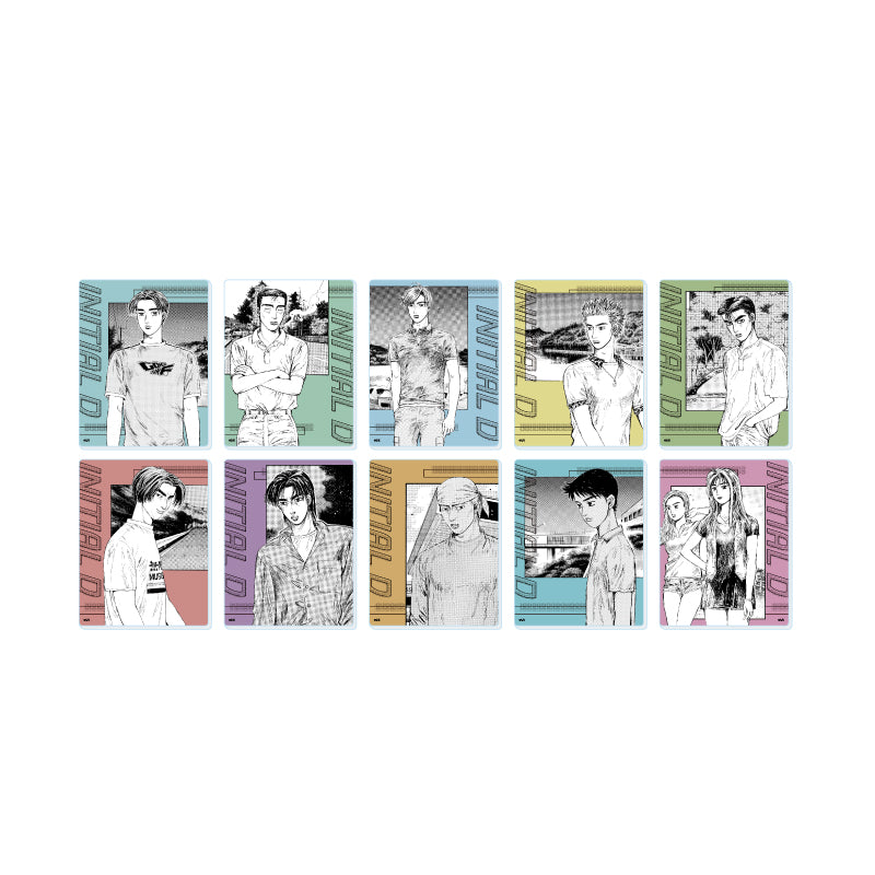 Acrylic Card "Initial D" 01 Official Illustration