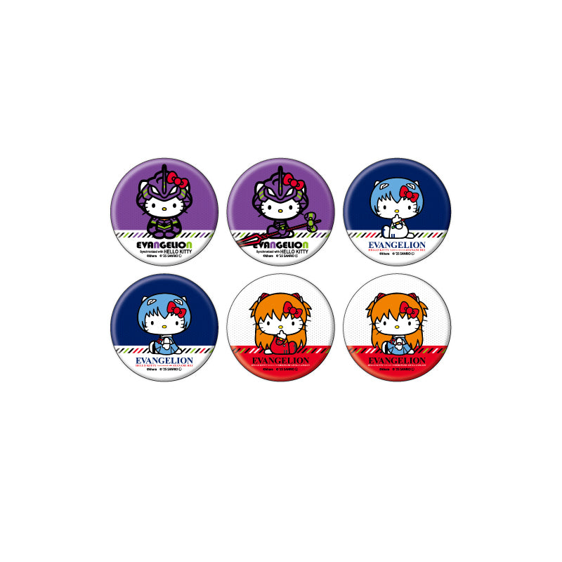 "Evangelion" x Sanrio Characters Can Badge Vol. 2