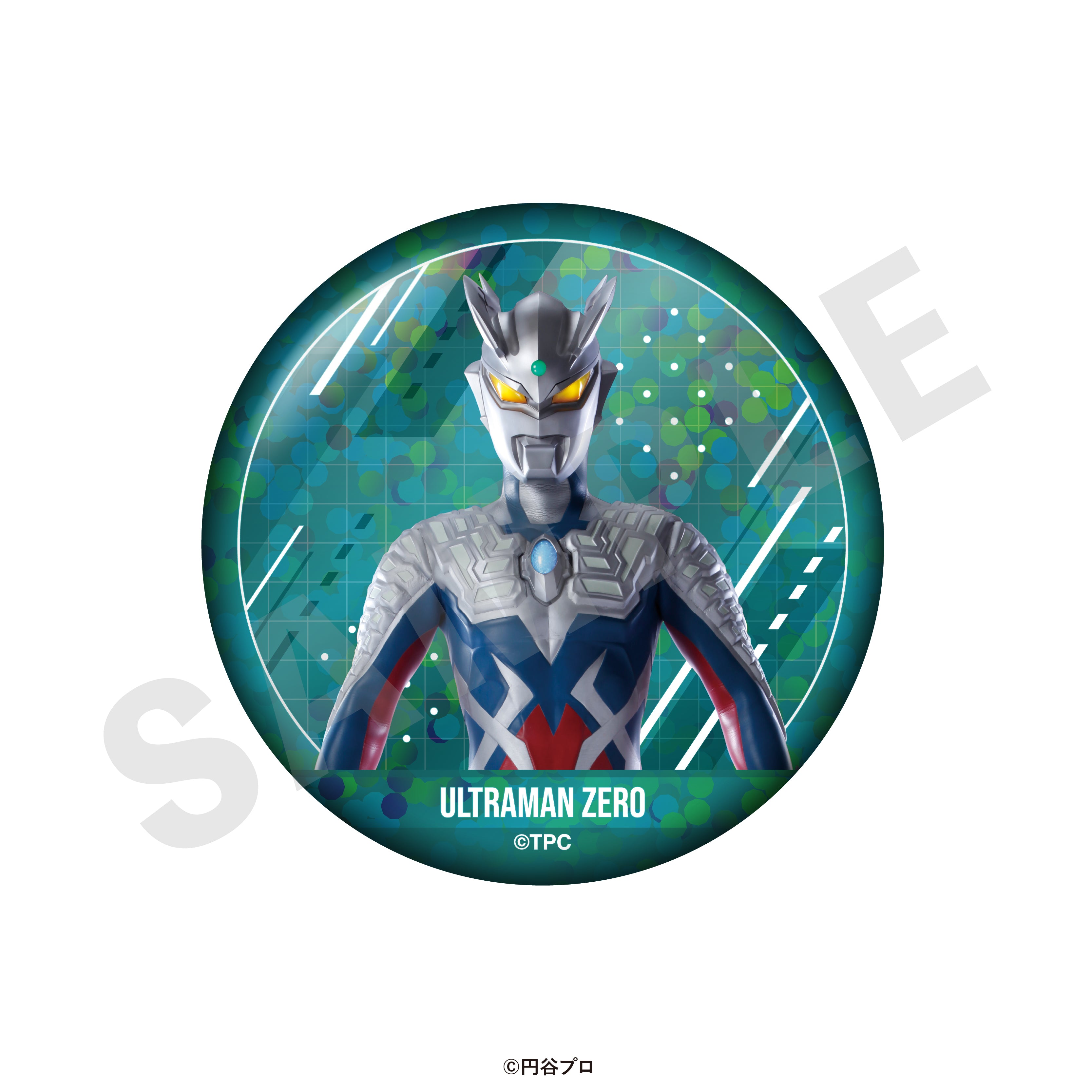 "Ultraman" Series Trading Oshi Can Badge Ultraman Zero