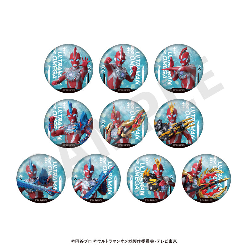 "Ultraman" Series Trading Oshi Can Badge Ultraman Omega