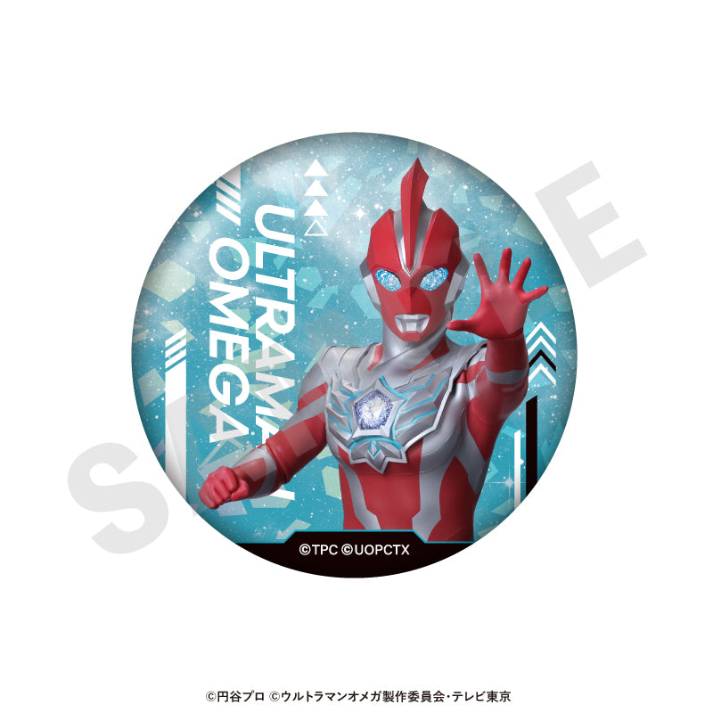 "Ultraman" Series Trading Oshi Can Badge Ultraman Omega