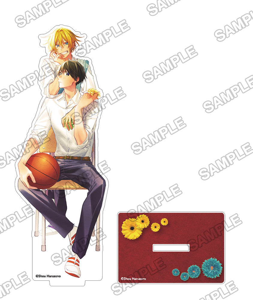 "Hirano and Kagiura" Acrylic Stand B (Shou Harusono Illustration)