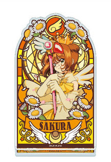 "Cardcaptor Sakura" Stained Glass Style Acrylic Stand 3 Kinomoto Sakura C