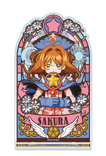 "Cardcaptor Sakura" Stained Glass Style Acrylic Stand 4 Kinomoto Sakura D