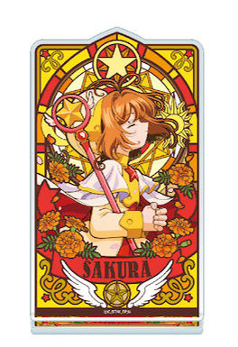 "Cardcaptor Sakura" Stained Glass Style Acrylic Stand 5 Kinomoto Sakura E