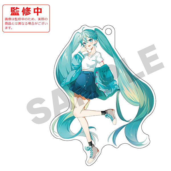 Dr. Gauss x Hatsune Miku Acrylic Key Chain