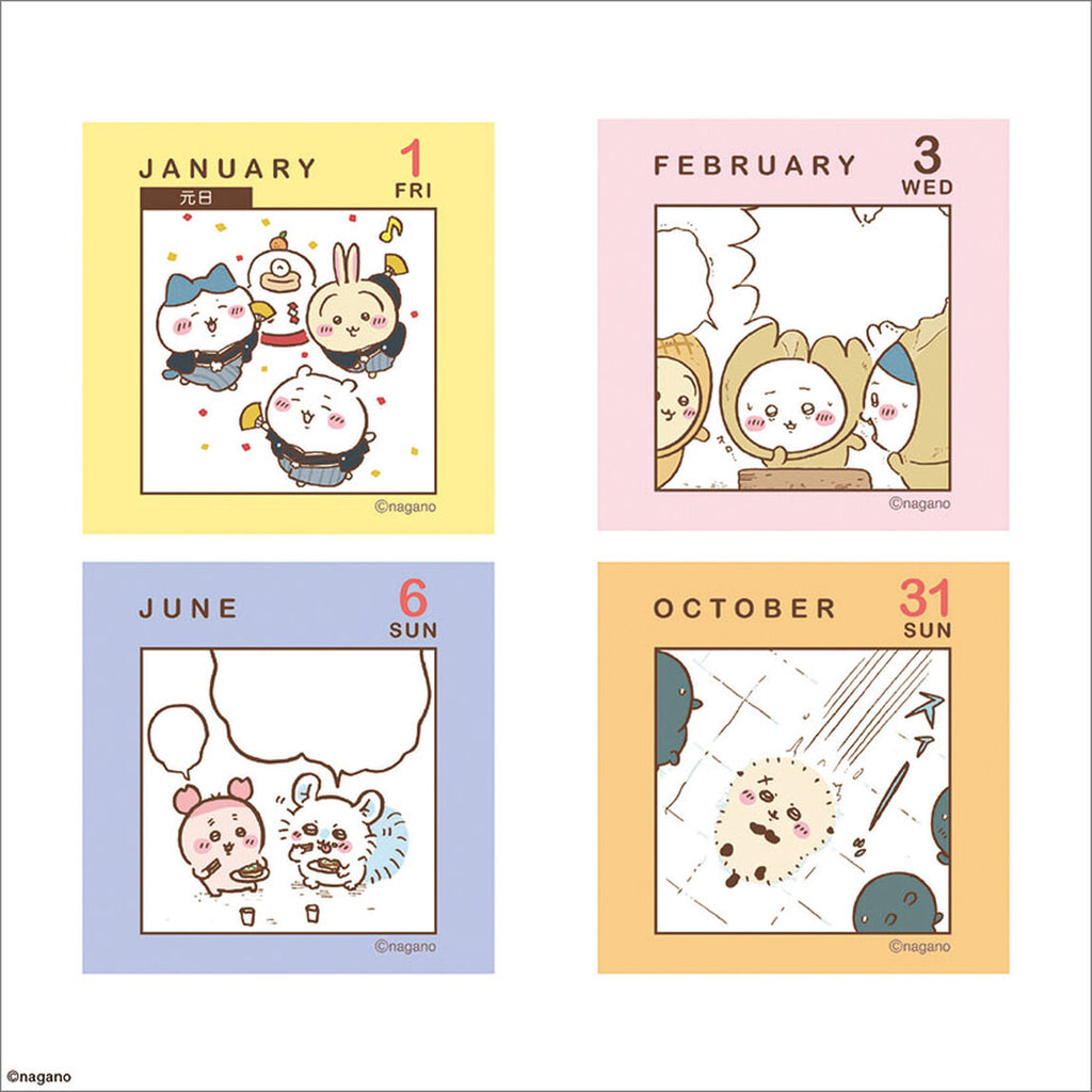 "Chiikawa" Desktop Miniature Daily Calendar