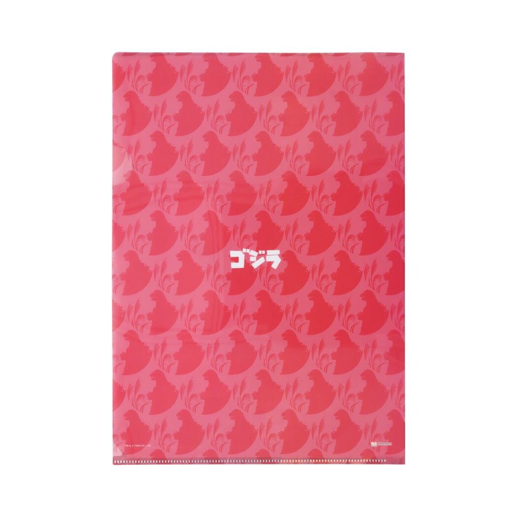 JAPANESE ART Godzilla Clear File Folder (Set of 2) - V