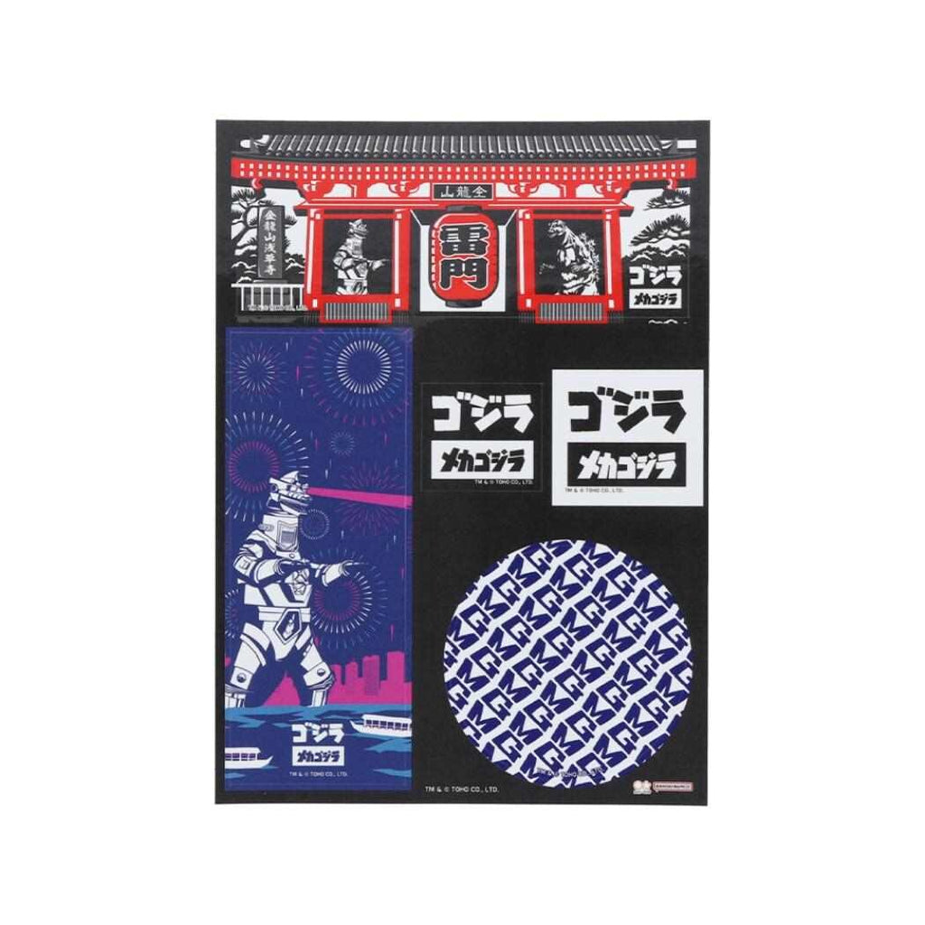 JAPANESE ART Godzilla Sticker - Mechagodzilla