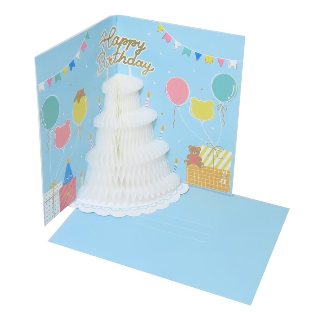 Honeycomb Cake Birthday Card