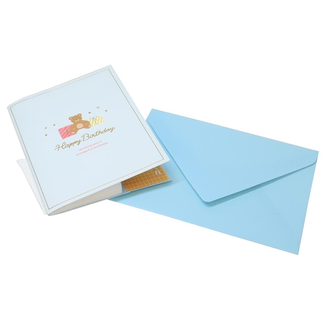 Honeycomb Cake Birthday Card