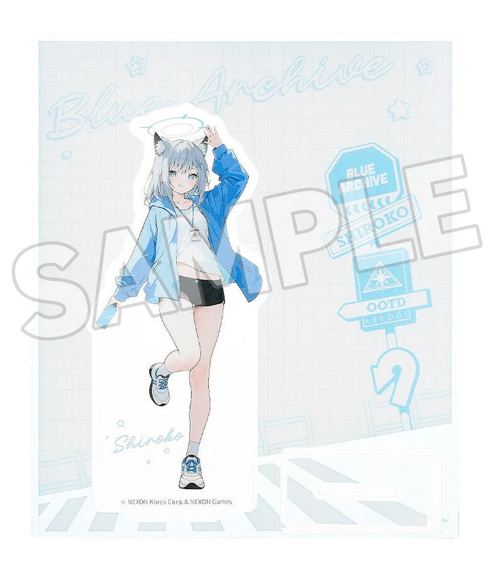Blue Archive Holiday Saunter Series Acrylic Stand (SHIROKO)