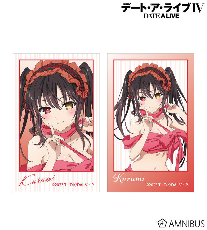 "Date A Live V" Tokisaki Kurumi Birthday Illustration Illustration Card 2 Set