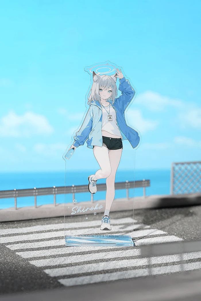 Blue Archive Holiday Saunter Series Acrylic Stand (SHIROKO)