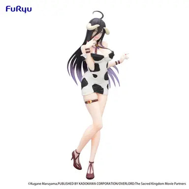 OVERLORD Trio-Try-iT Figure -Albedo Mini Dress Cow Pattern ver.-