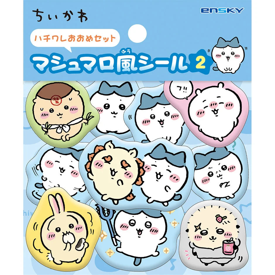 "Chiikawa" Marshmallow Sticker 2 Hachiware