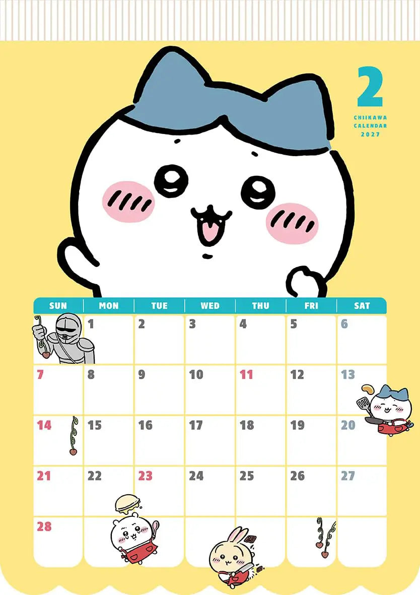 "Chiikawa" 2027 Calendar