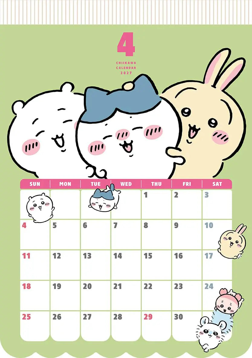 "Chiikawa" 2027 Calendar