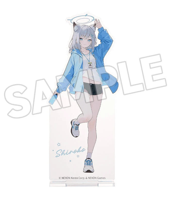 Blue Archive Holiday Saunter Series Acrylic Stand (SHIROKO)