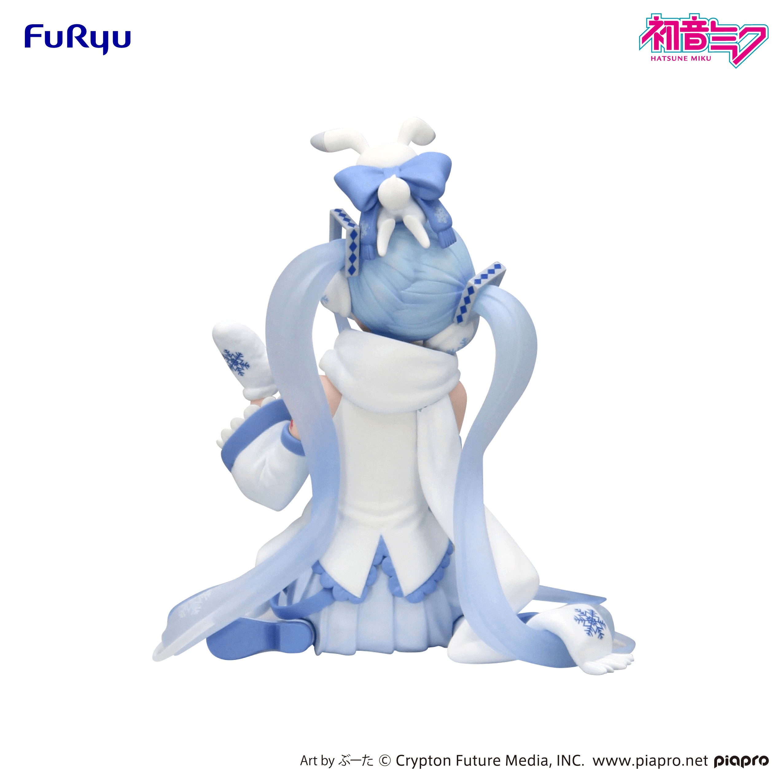 Hatsune Miku Noodle Stopper Figure -SNOW MIKU Sky Town 10th ver.-