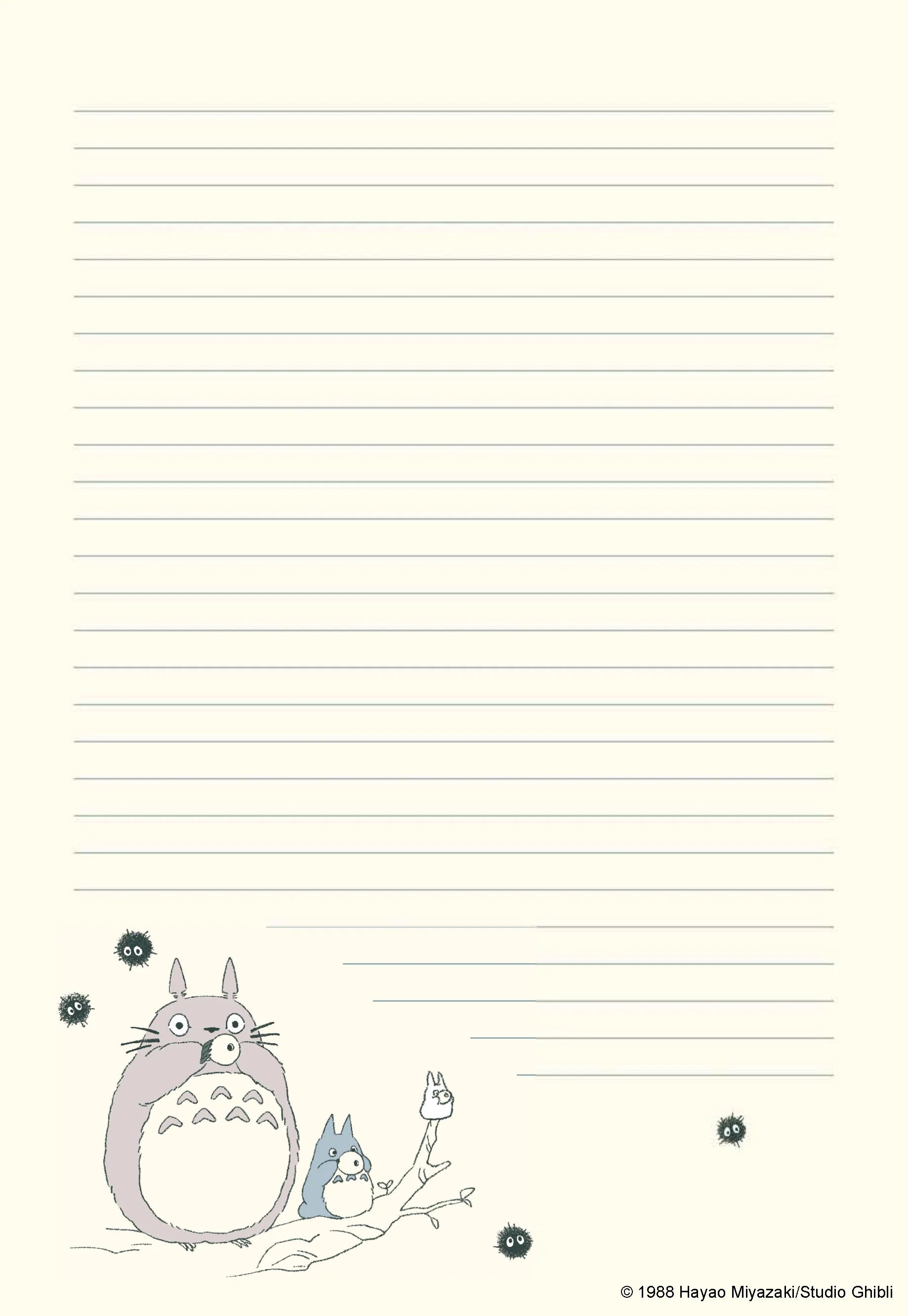 Studio Ghibli My Neighbor Totoro Stationery Set