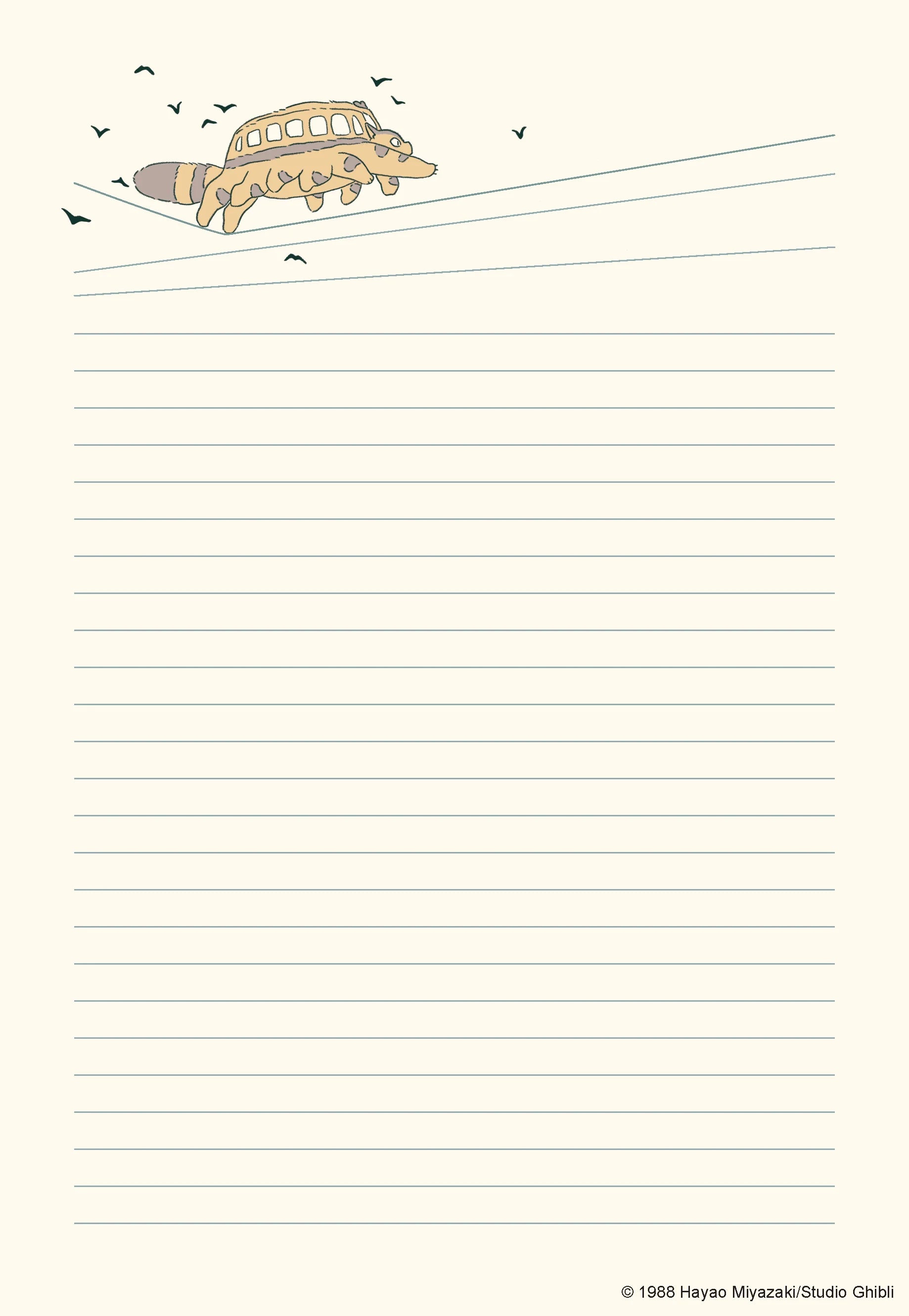 Studio Ghibli My Neighbor Totoro Stationery Set